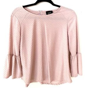 Pink Textured Top